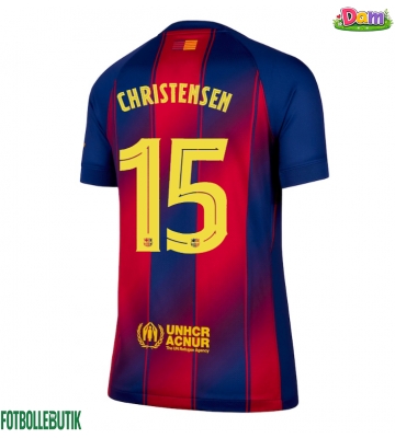 Barcelona Andreas Christensen #15 Hemmatröja Kvinnor 2025-26 Kortärmad